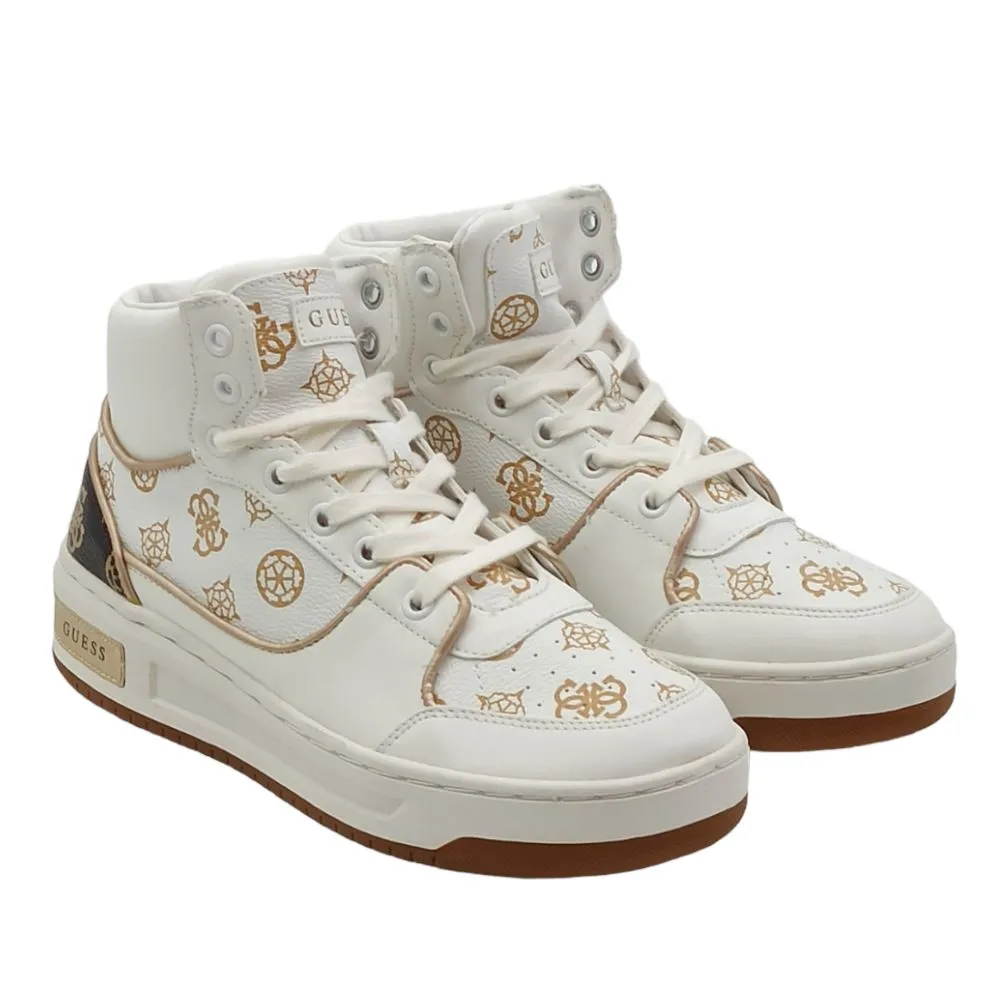 Sneaker donna Guess FL5TULFAL12 TULLIA OFWHITE