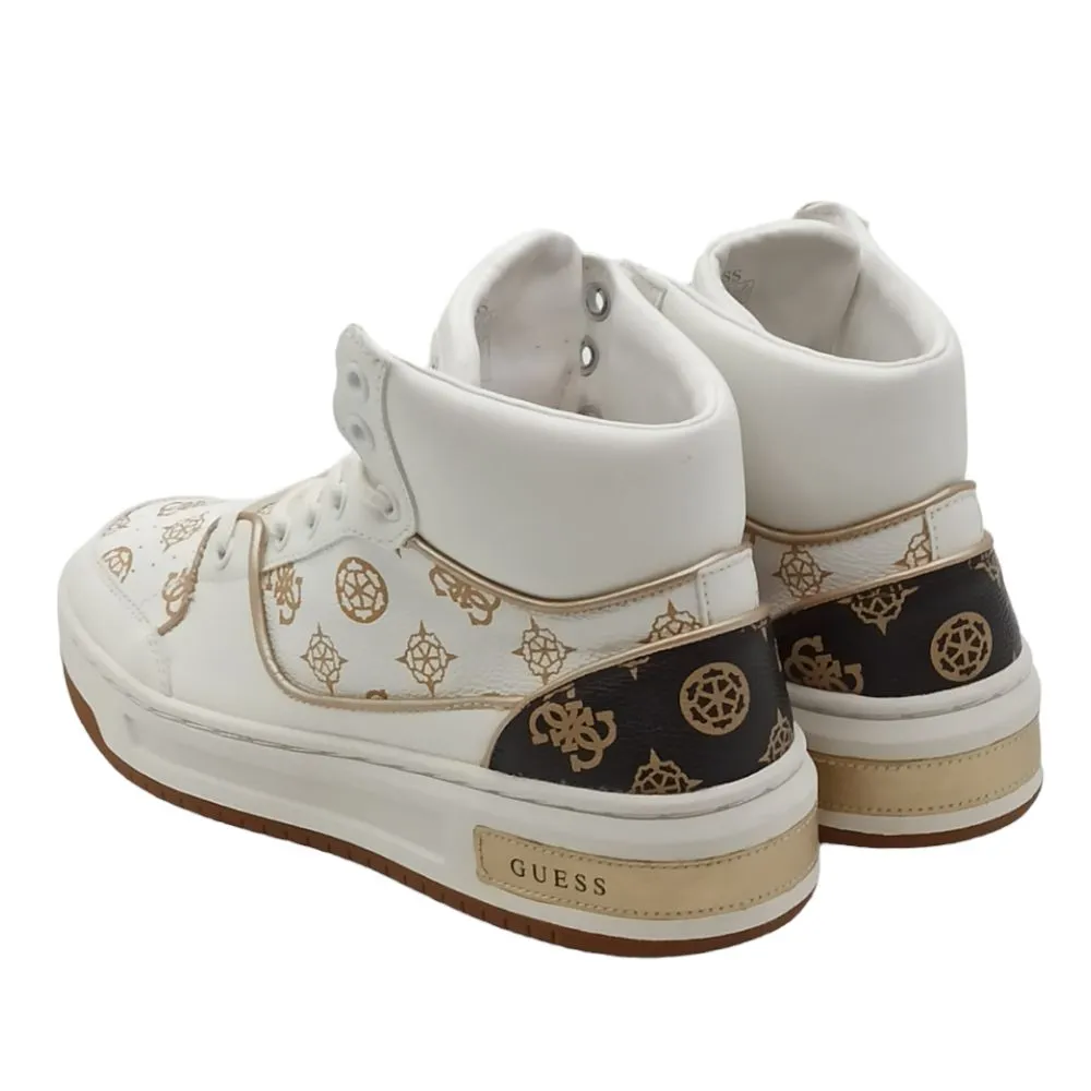 Sneaker donna Guess FL5TULFAL12 TULLIA OFWHITE