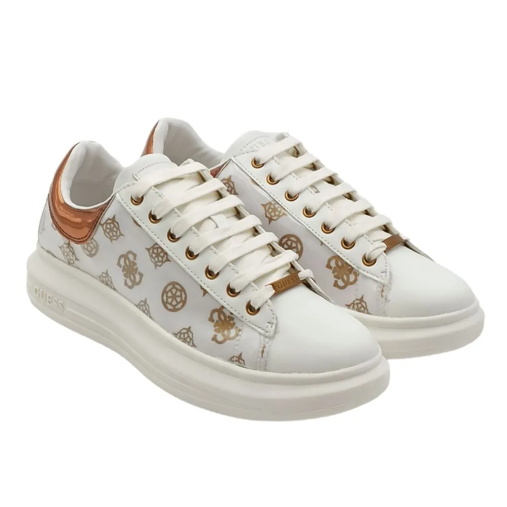 Sneaker donna Guess FL5VIBFAB12 VIBO White-Bonzo