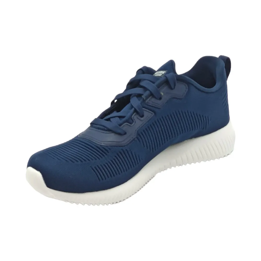 Sneaker donna SKECHERS 32504 BOBS SQUAD TOUGH TALK NAVY