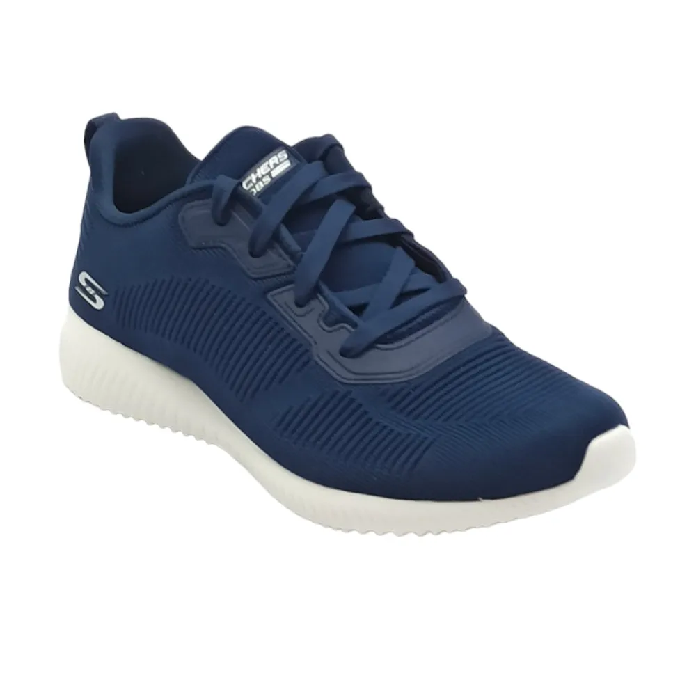 Sneaker donna SKECHERS 32504 BOBS SQUAD TOUGH TALK NAVY