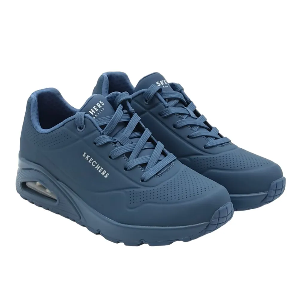 Sneaker donna SKECHERS 73690 UNO GOLDEN AIR blu