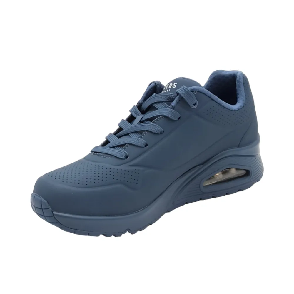 Sneaker donna SKECHERS 73690 UNO GOLDEN AIR blu