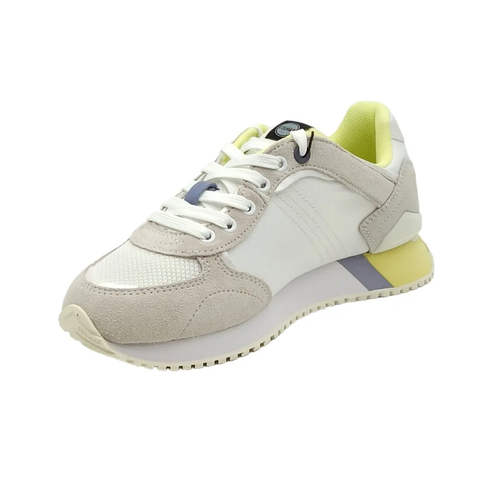 Sneaker donna TRAVIS PLUS COLORS white-yellow-purple