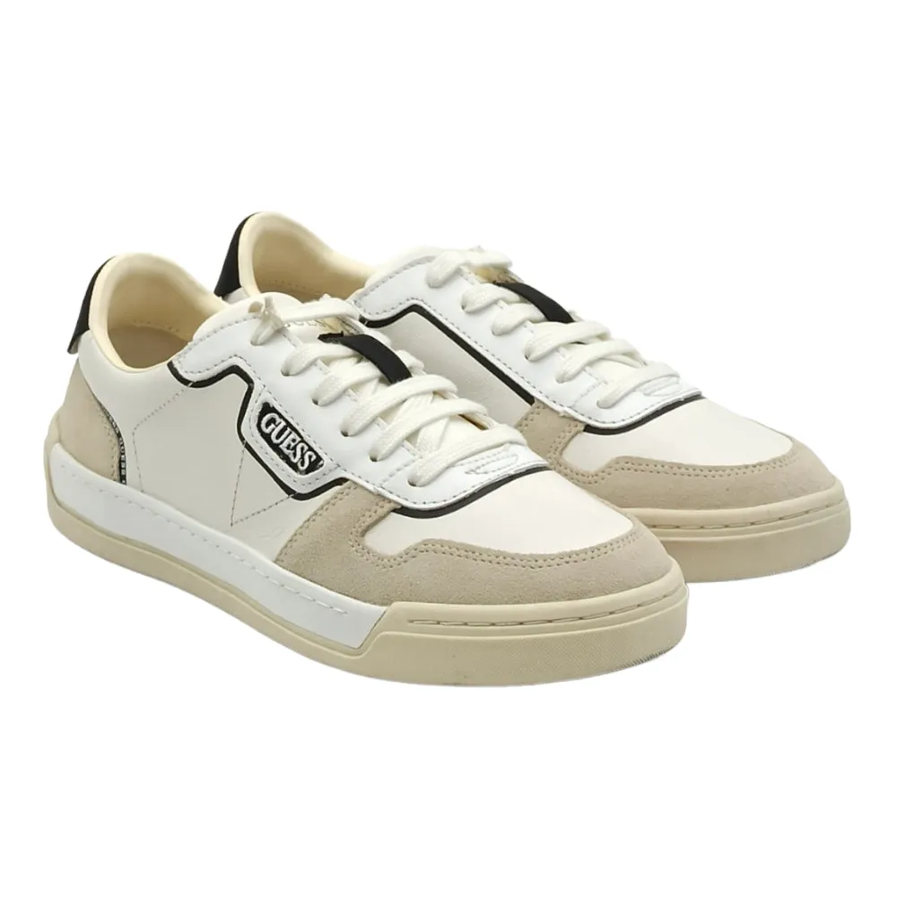 sneaker uomo Guess FM5STVLEA12 WHBLK vintage carryover