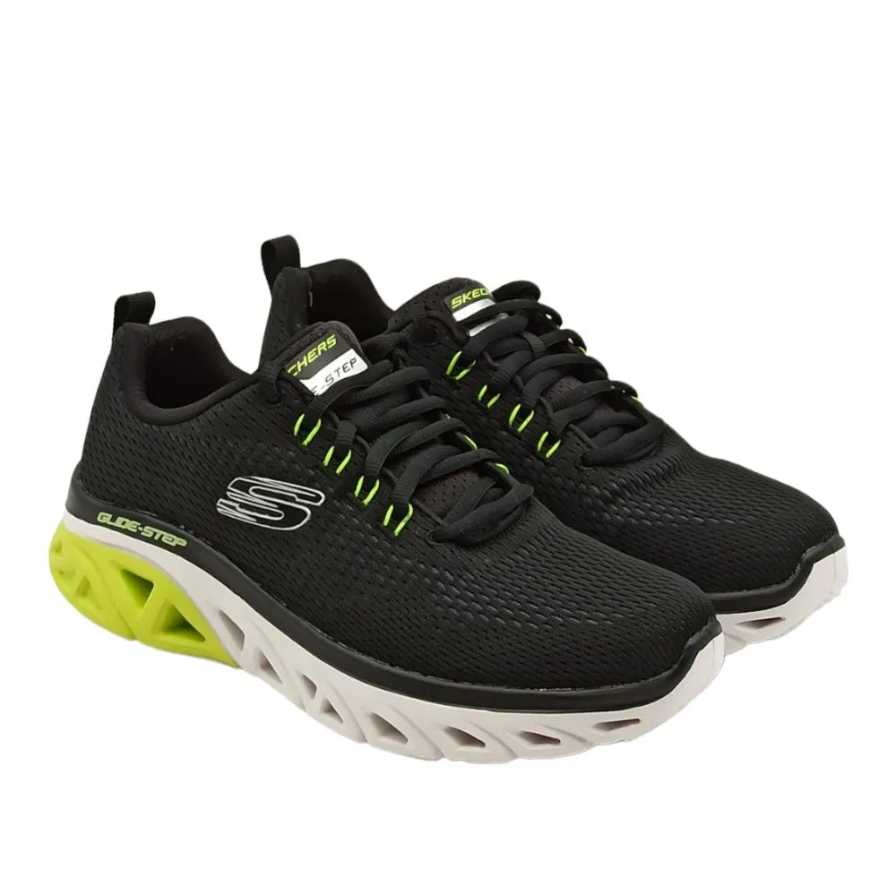 Sneaker uomo Skechers 232270 Glide step sport wave heat BLK