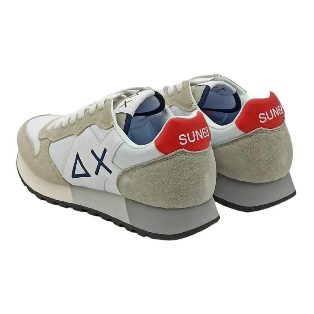 Sneaker uomo sun68 Z33111 Jaki solid Bianco