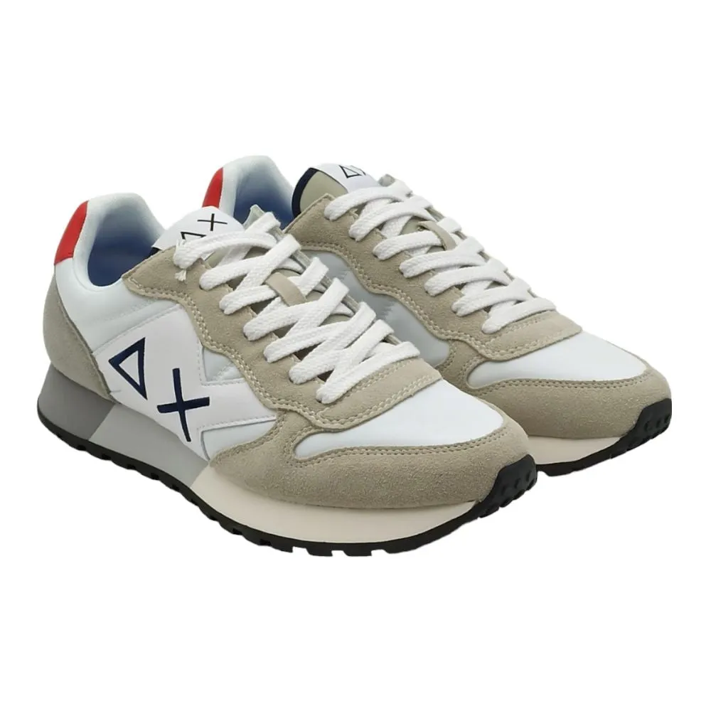 Sneaker uomo sun68 Z33111 Jaki solid Bianco