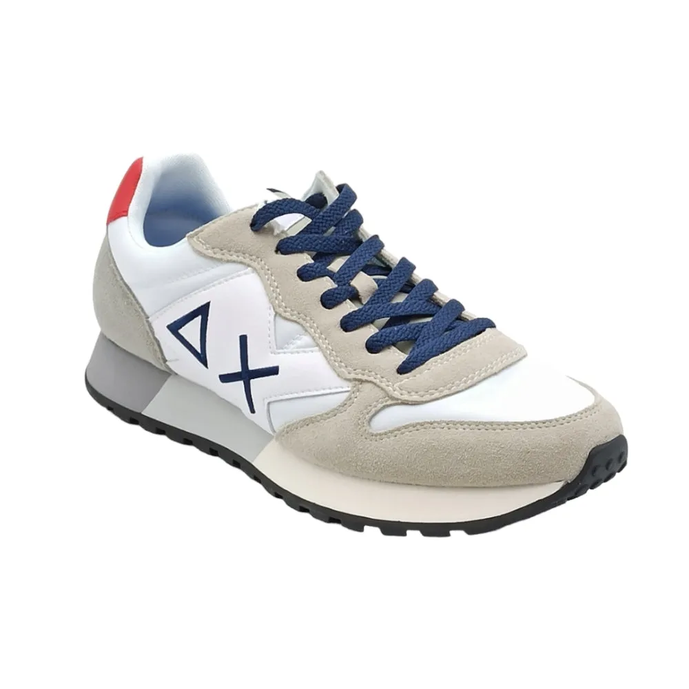 Sneaker uomo sun68 Z33111 Jaki solid Bianco