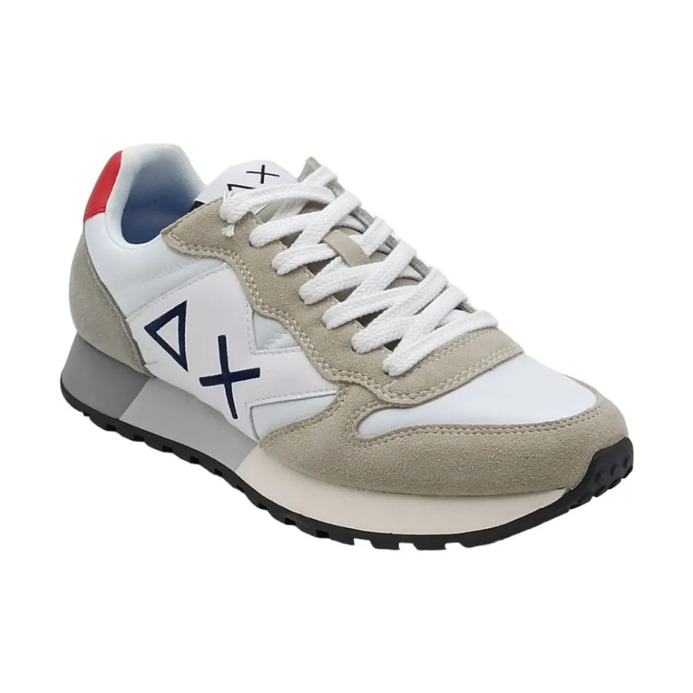 Sneaker uomo sun68 Z33111 Jaki solid Bianco