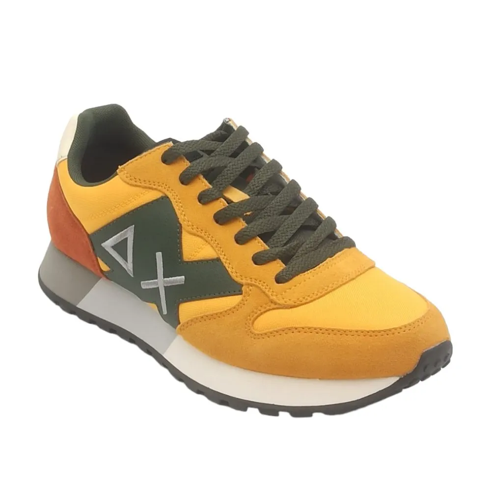 Sneaker uomo sun68 Z43113 Jaki basic giallo