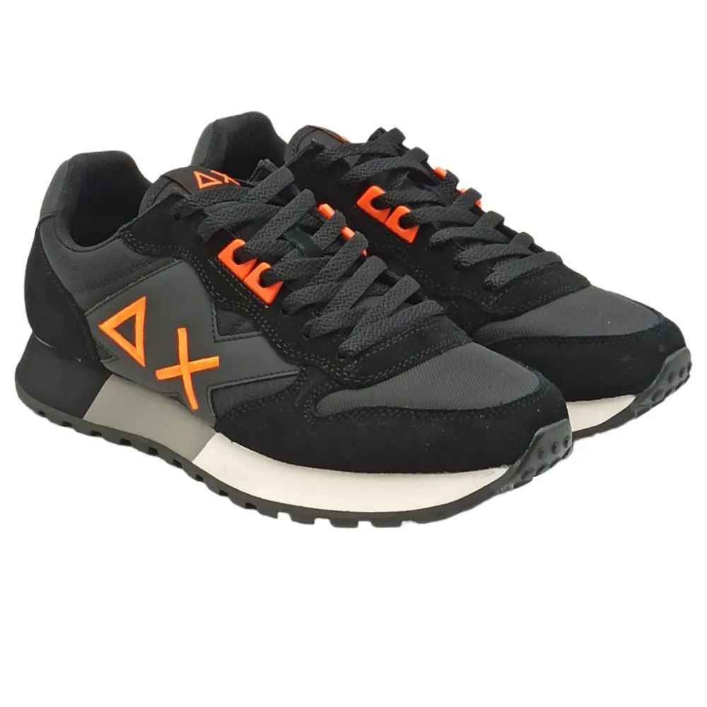 Sneaker uomo sun68 Z43115 Jaki fluo nero
