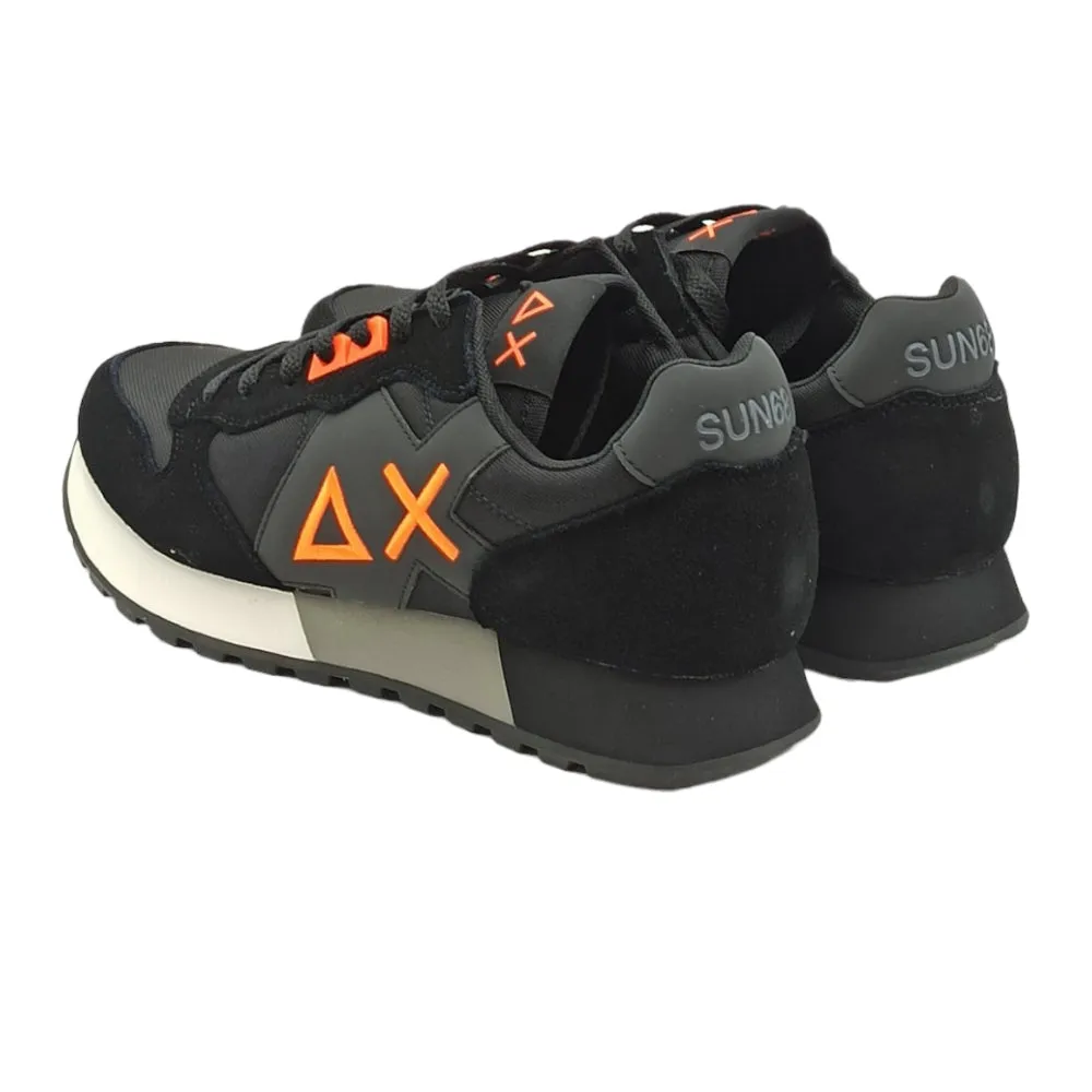 Sneaker uomo sun68 Z43115 Jaki fluo nero