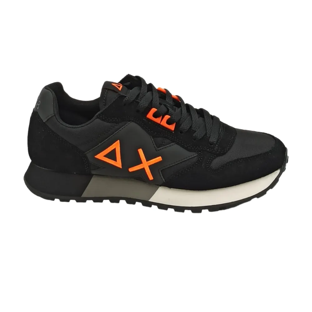 Sneaker uomo sun68 Z43115 Jaki fluo nero