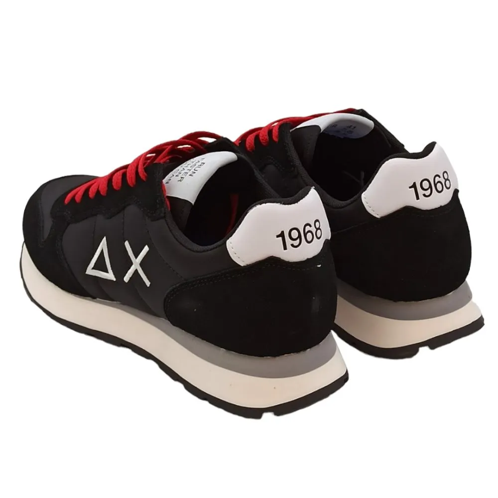 Sneaker uomo Z33101 SUN 68 tom solid nylon nero