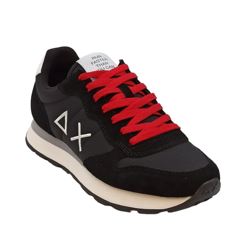Sneaker uomo Z33101 SUN 68 tom solid nylon nero