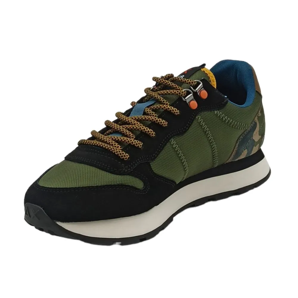 Sneaker uomo Z43105 Tom goes camping militare scuro
