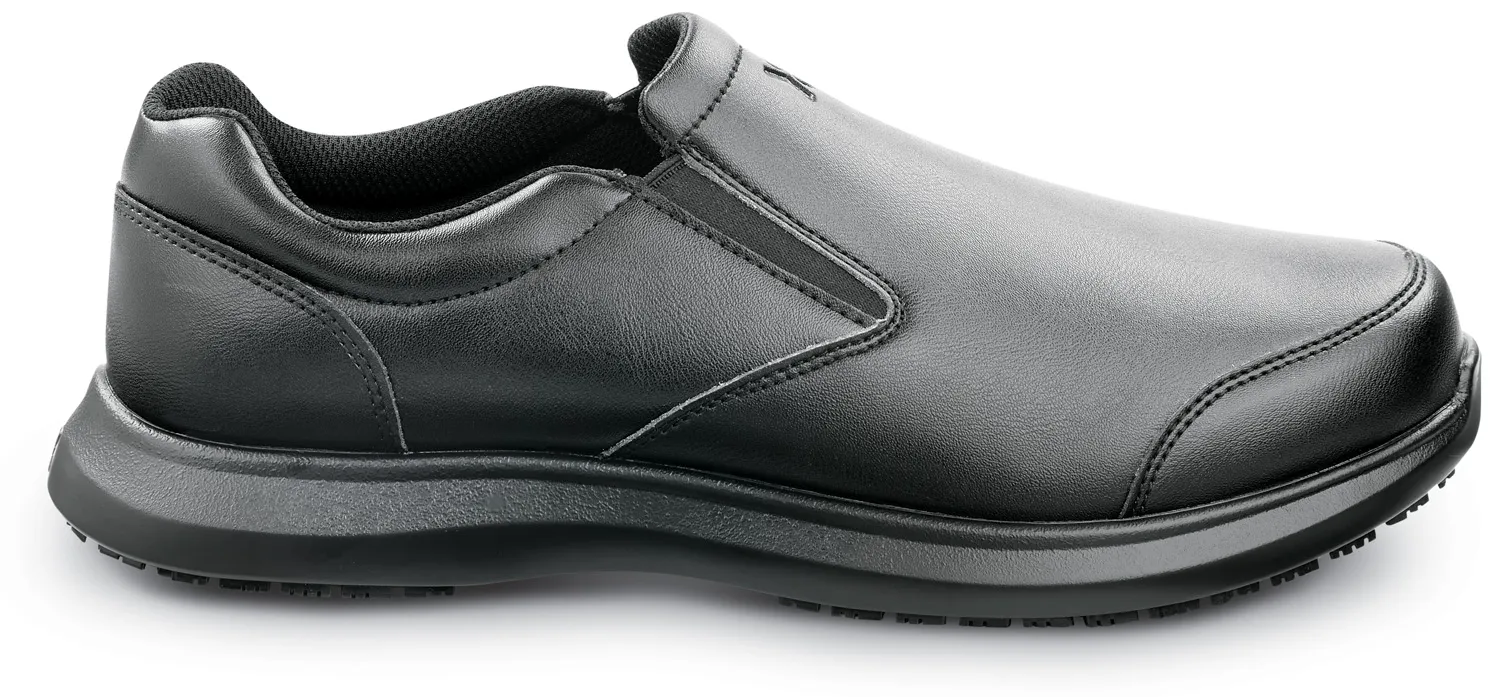 SR MAX  Saratoga, Men's, Black, Twin Gore Oxford Style, MaxTRAX Slip Resistant, Soft Toe Work Shoe
