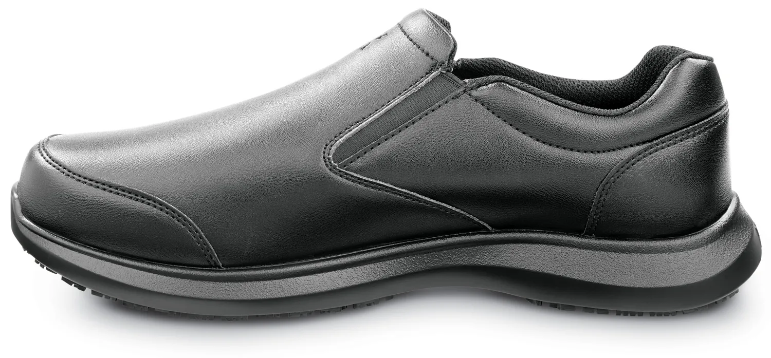 SR MAX  Saratoga, Men's, Black, Twin Gore Oxford Style, MaxTRAX Slip Resistant, Soft Toe Work Shoe