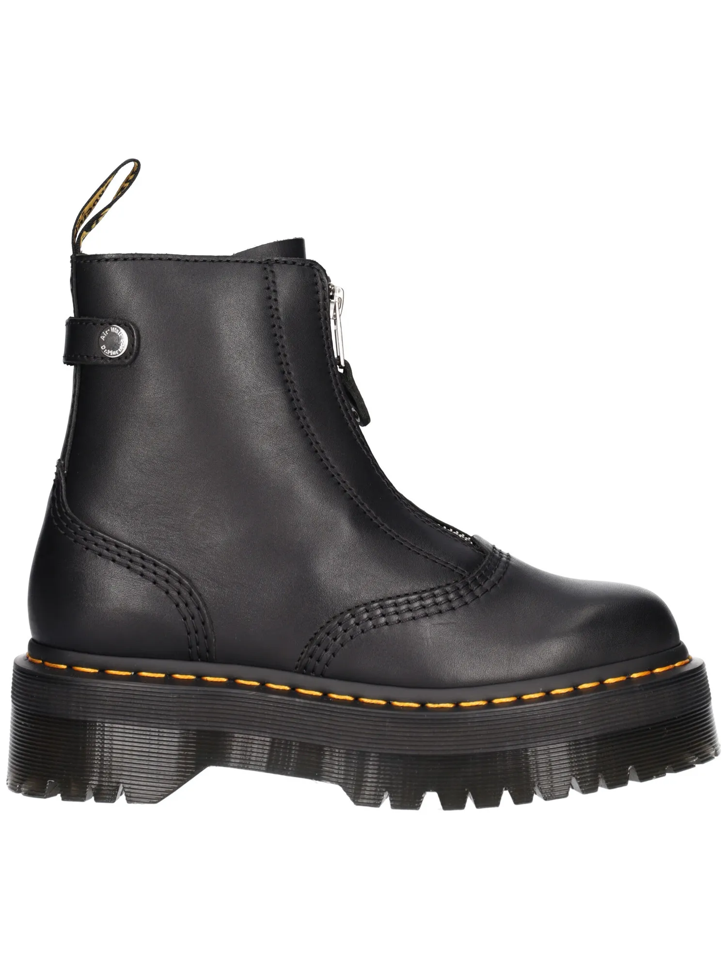 Stivaletto platform Dr Martens Jetta da donna nero