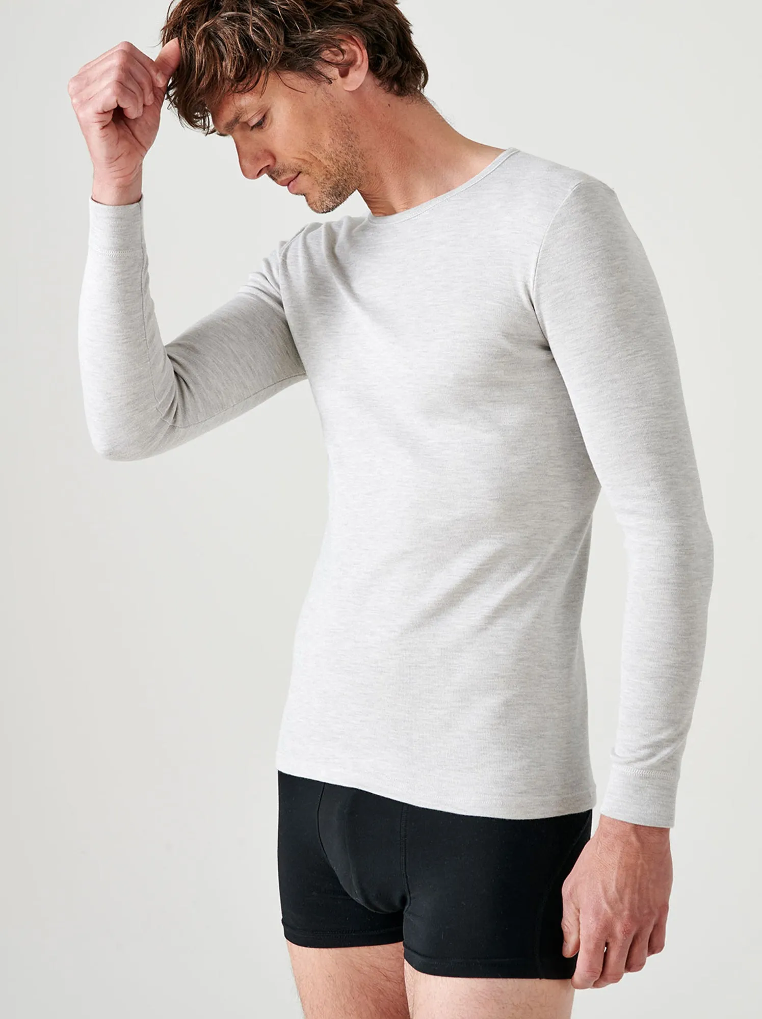 T-shirt 'Damart' termolattile livello 3 - GRIGIO