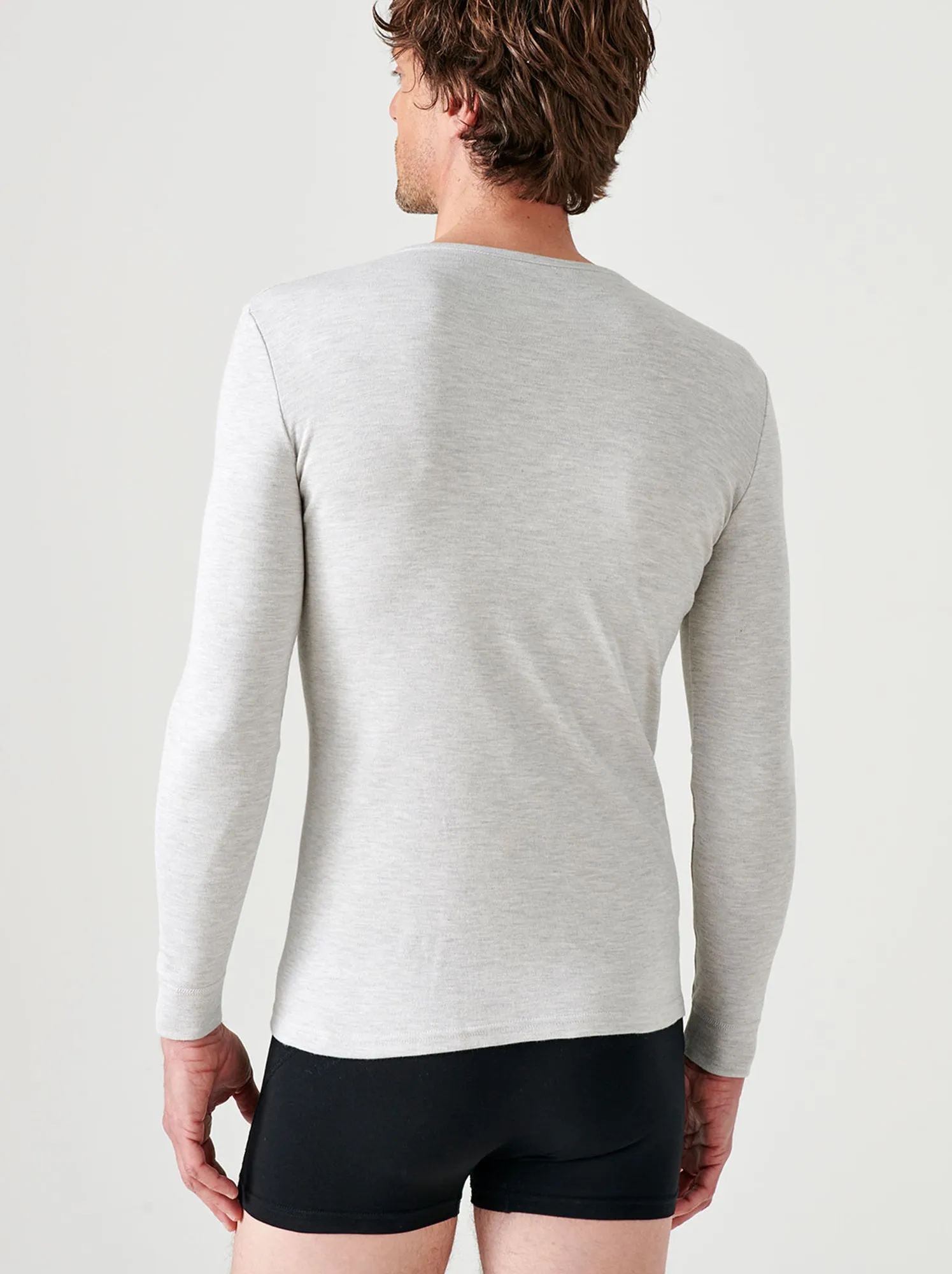 T-shirt 'Damart' termolattile livello 3 - GRIGIO