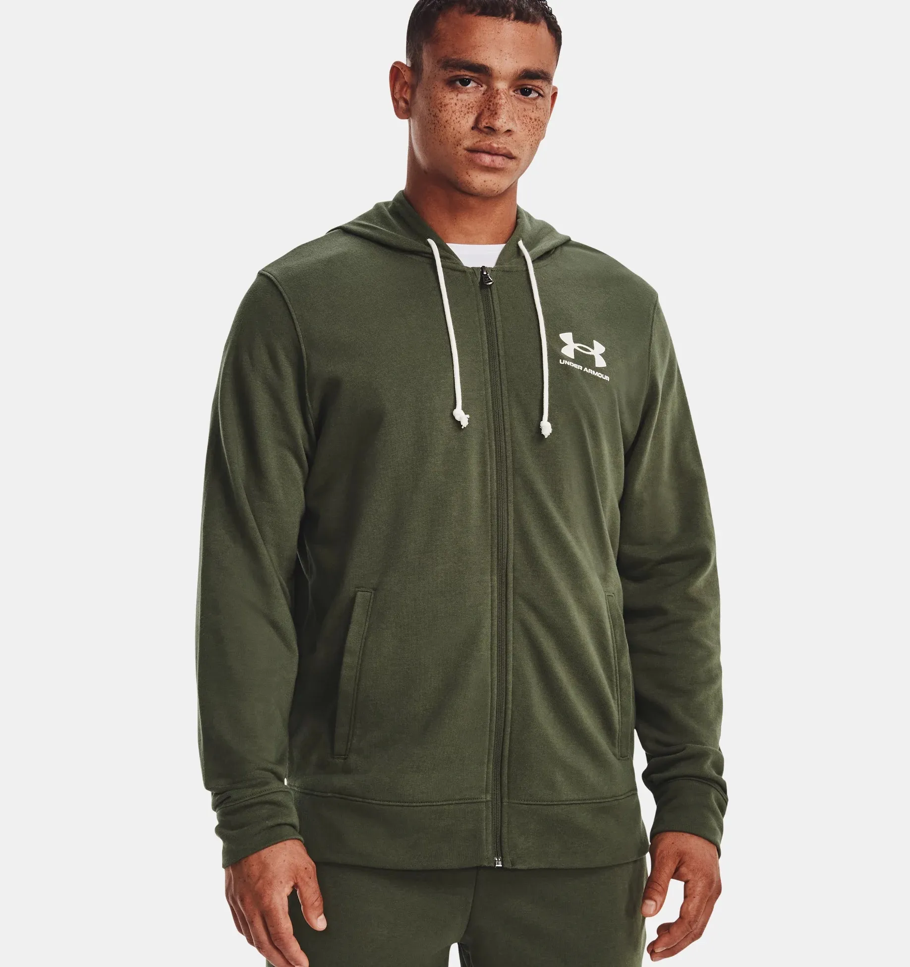 Under Armour Rival Terry FullZip Felpa Uomo