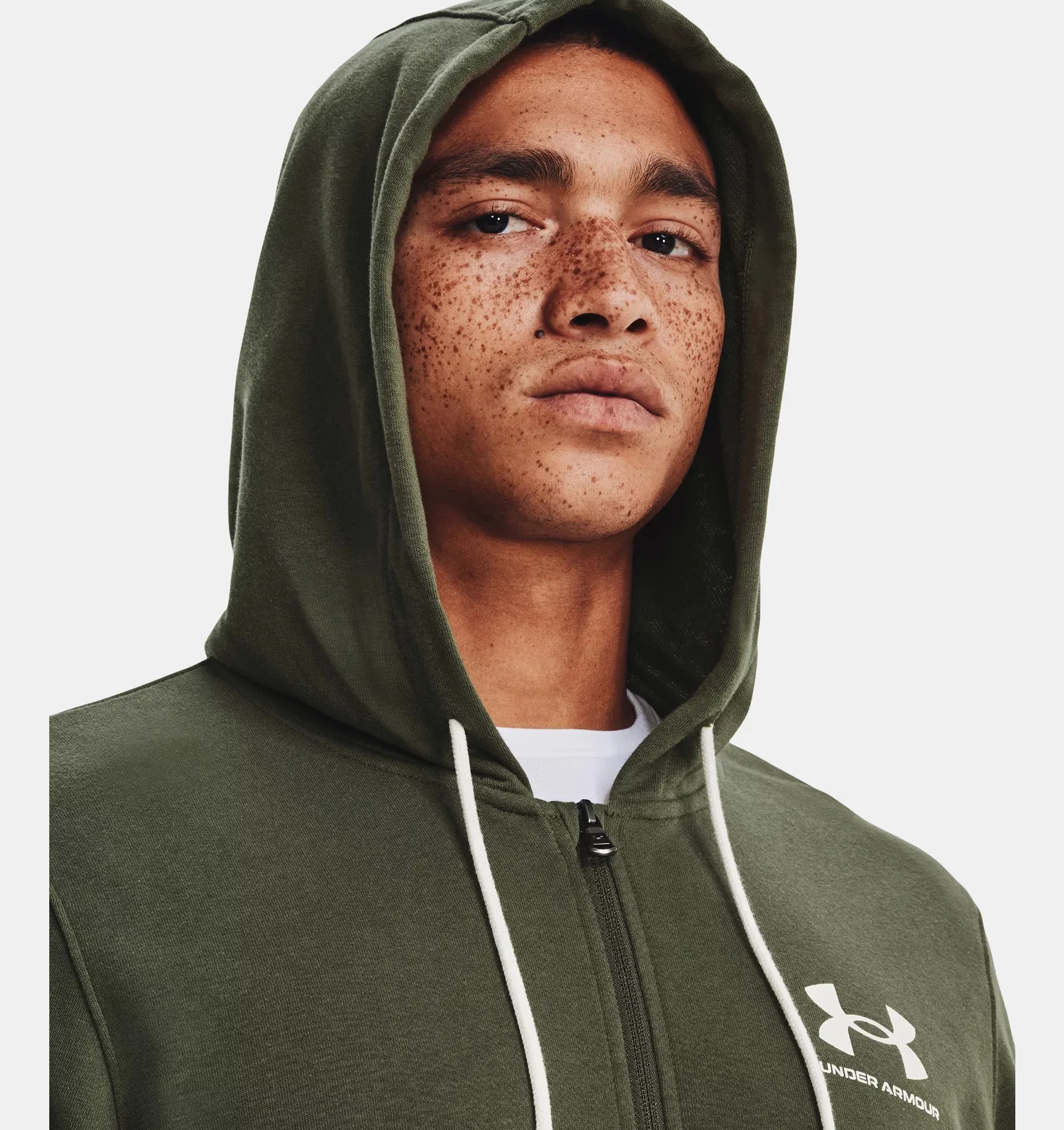 Under Armour Rival Terry FullZip Felpa Uomo