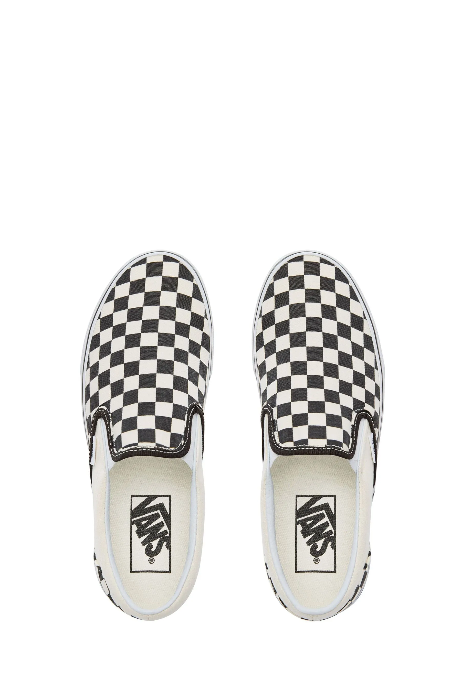 Vans Donna - Scarpe da ginnastica senza lacci A quadri classiche