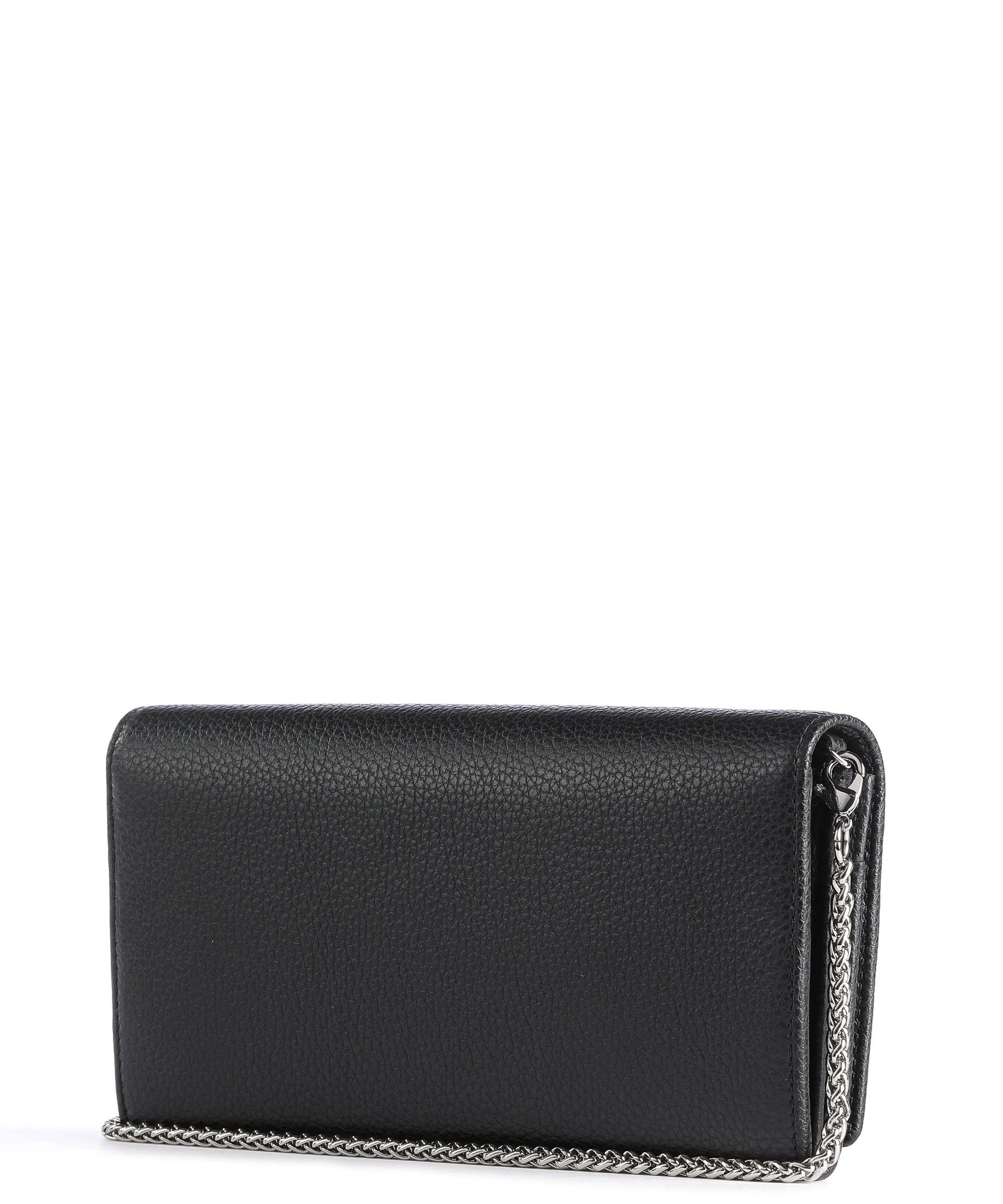  Vivienne Westwood Grained Borsa a tracolla pelle di vacchetta grana nero  