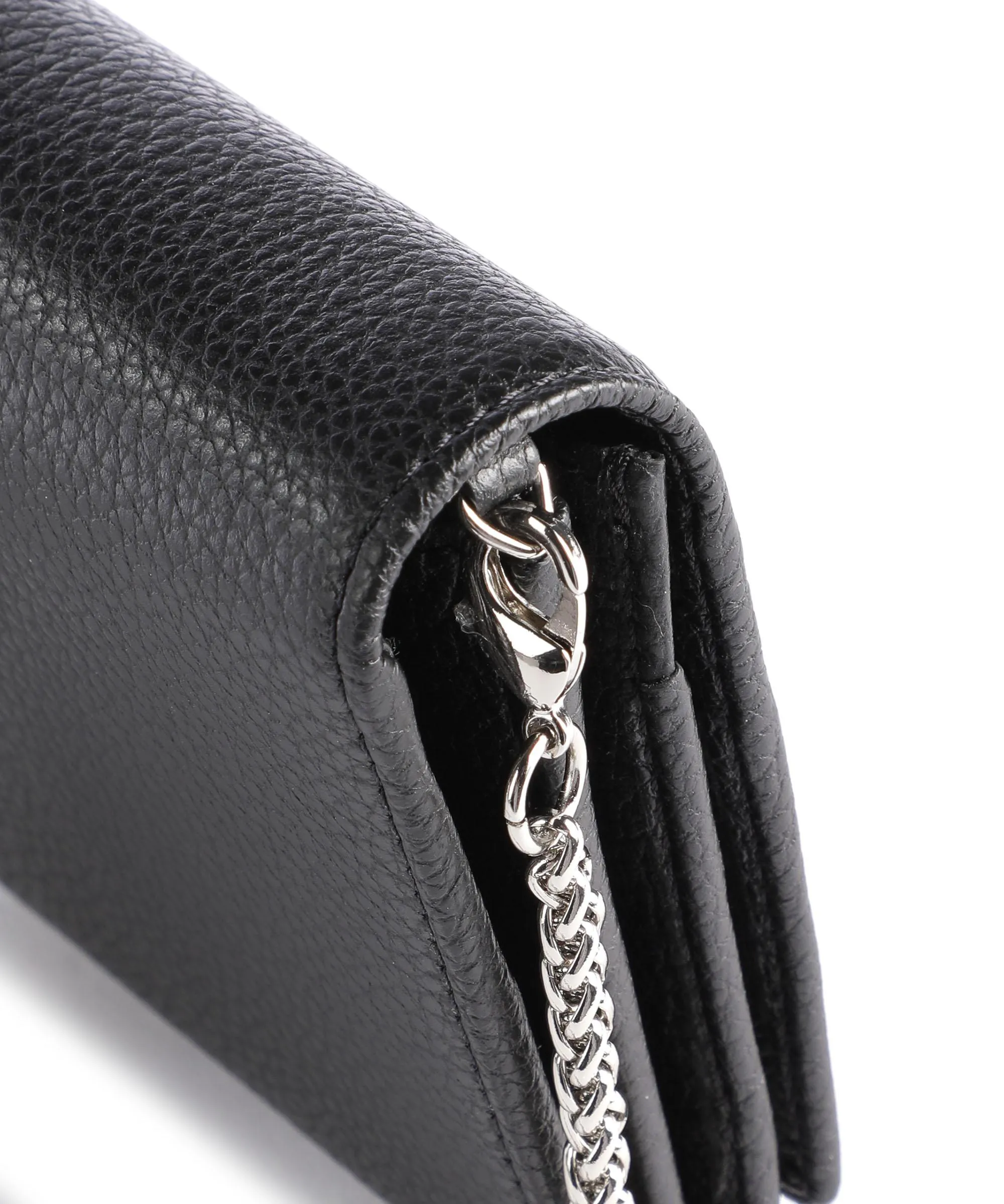  Vivienne Westwood Grained Borsa a tracolla pelle di vacchetta grana nero  