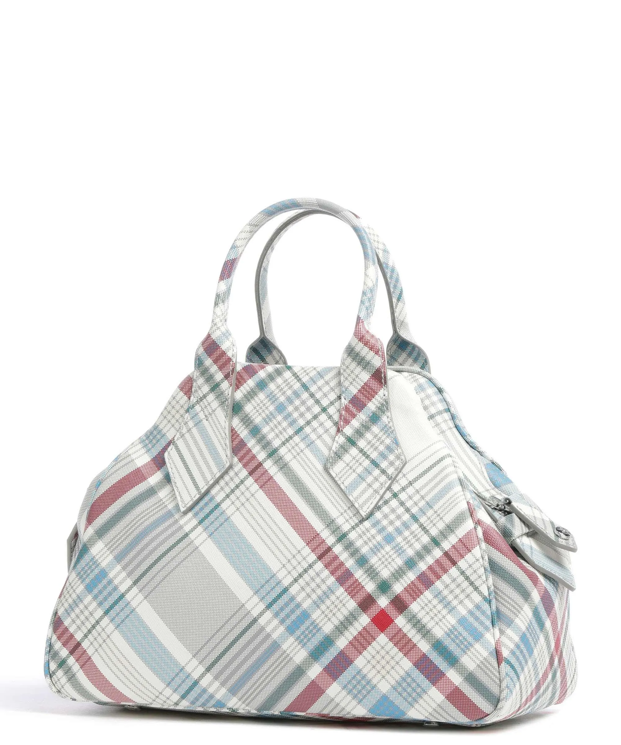  Vivienne Westwood Yasmine Saffiano Medium Borsa a mano pelle di vitello grana multicolore  